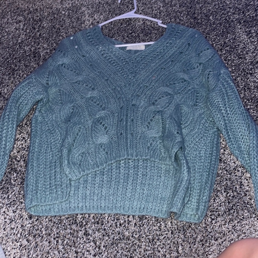 Sweater Crop Top!!